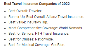 trip insurance